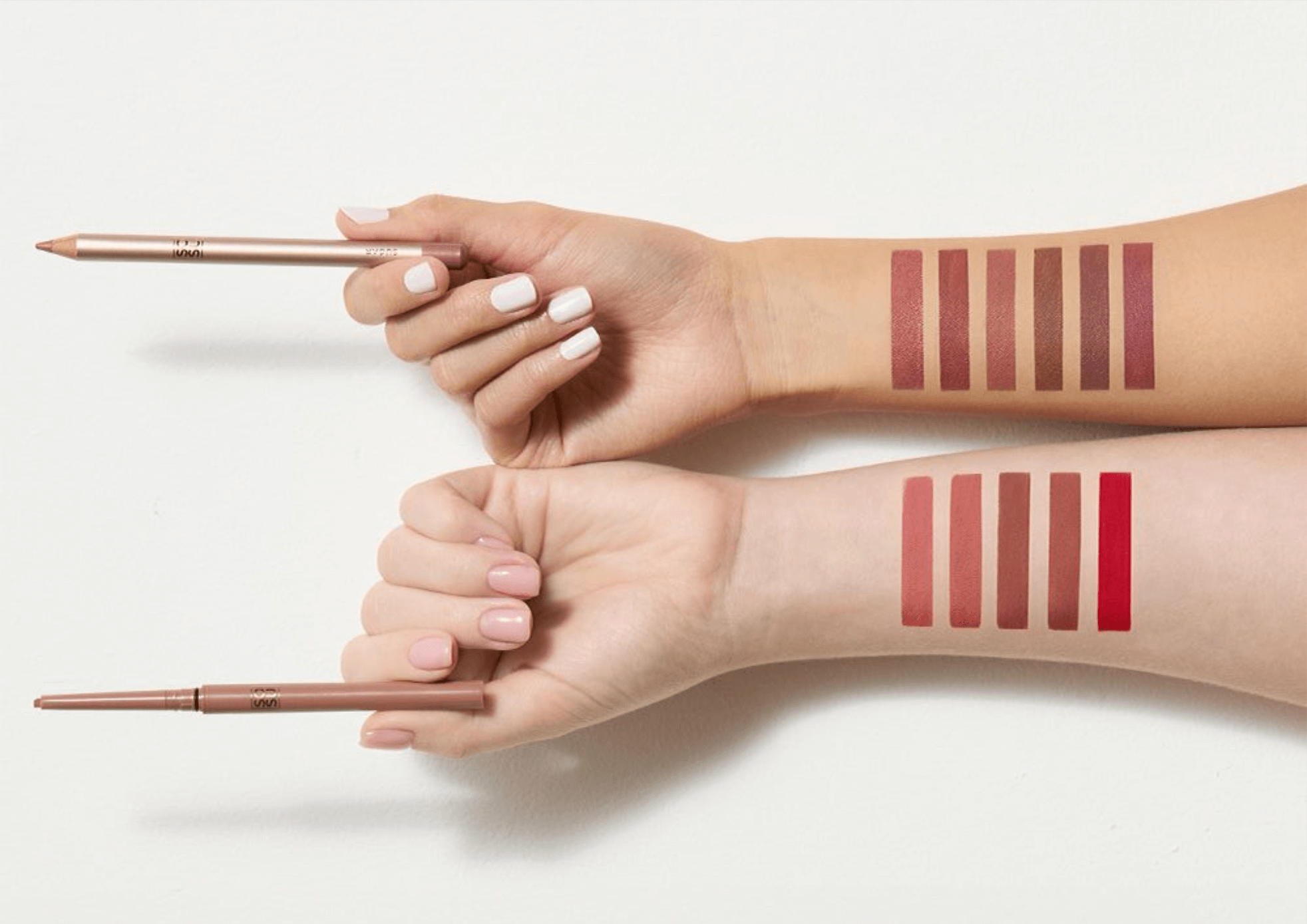 Konturky na rty Precision Lip Liner od SOSU Cosmetics odstíny 